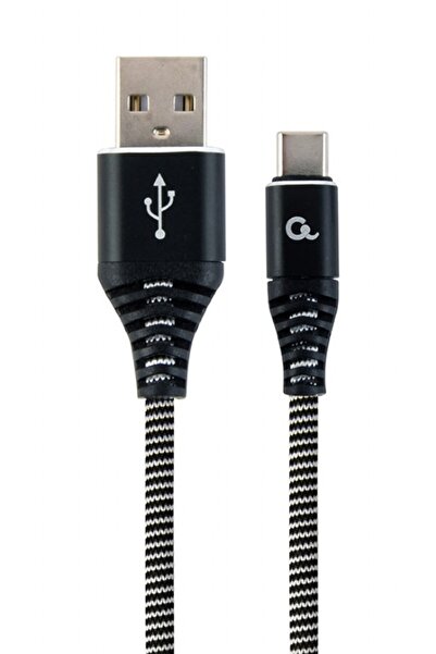 Cablexpert Cablu de încărcare și date USB Type-C premium din bumbac împletit,...