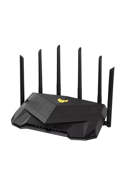 ASUS Bezprzewodowy router do gier Wifi 6 Dual Band | TUF-AX6000 | 802.11ax | 1148+4804 Mbit/s