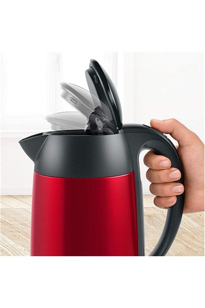 Bosch | Czajnik | DesignLine TWK3P424 | Elektryczny | 2400 W | 1,7 L | Stal szlachetna