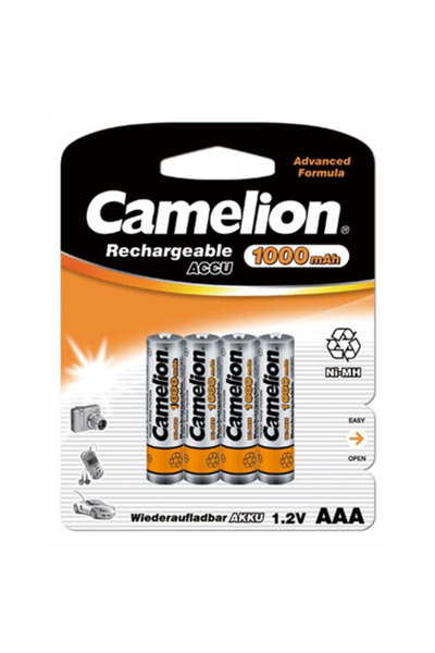 CAMELION JEWELS Camelion | AAA/HR03 | 1000 mAh | Baterii Ni-MH | 4 buc.