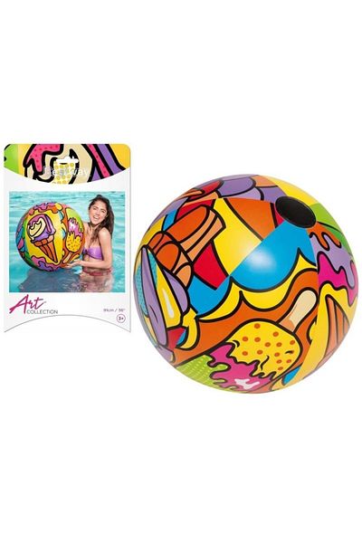 BESTWAY Inflatable beach and pool ball, multicolor, 91 cm, MCT, 31044