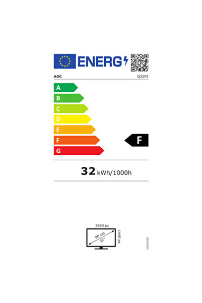 AOCBEAUTY AOC | Q32P2 | 31,5 " | IPS | WQHD | 16:9 | 4 ms | 250 cd/m² | Wyjście słuchawkowe (3,5 mm) |