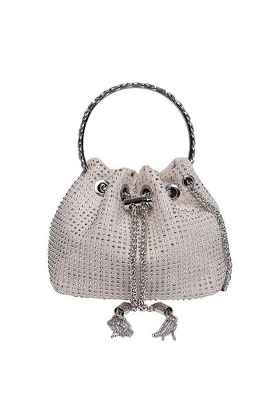 JedBesetzt Women's Bag, JedBesetzt, Polyester, Pink/Silver