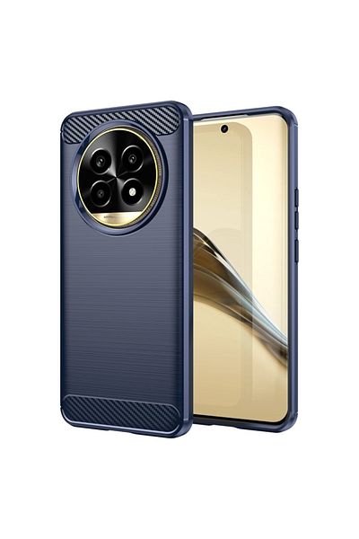 Techsuit Carcasă pentru Realme 13 Pro / 13 Pro+ - Silicon Carbon - Albastră