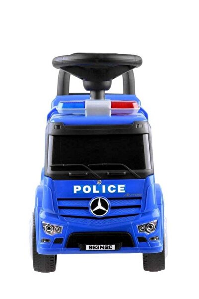 Factual Toys Mercedes Benz Police Pusher Car - Blue