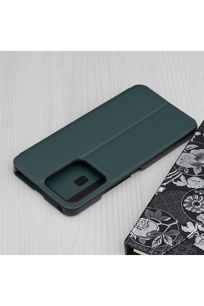 Techsuit Cover for Xiaomi Redmi 13C 4G / 13C 5G / Poco M6 / C65 - eFold Series - Dark Green