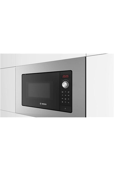 Bosch | Kuchenka mikrofalowa | BFL623MS3 | Do zabudowy | 20 L | 800 W | Stal nierdzewna
