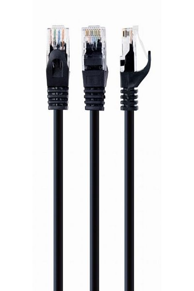 Cablexpert | Patch cord | UTP Cat6 | PVC AWG 26 (7 x 0,15 mm drut) | 5 m | Czarny