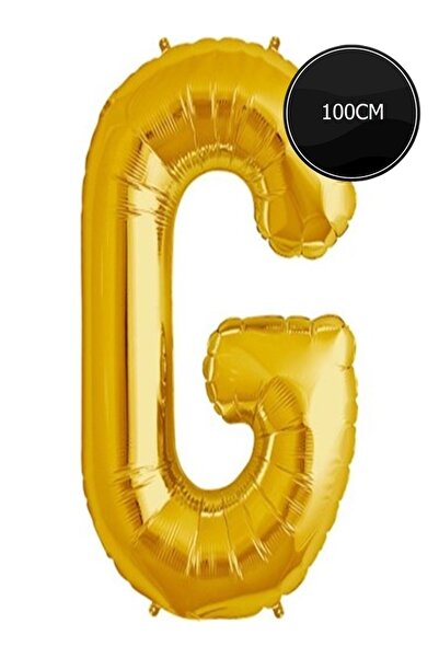 Bp Bizden Pastacılık 100cm Letter g Foil Balloon Gold