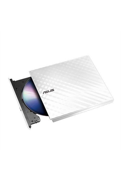 ASUS | 08D2S-U LITE | Zewnętrzny | Napęd DVD±RW (±R DL) / DVD-RAM | Biały | USB 2.0