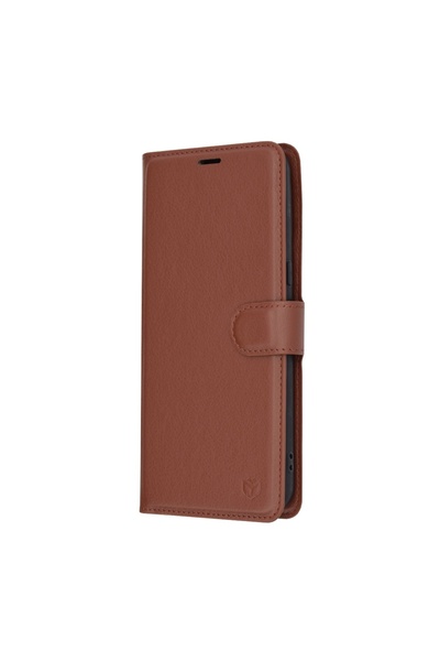 Techsuit Case for Google Pixel 8 Pro - Leather Folio - Brown