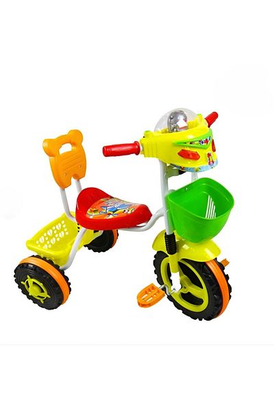 rexa Kids Tricycle – Sturdy 3-Wheel Ride-On Bike with Comfortable Seat and Easy Pedals
