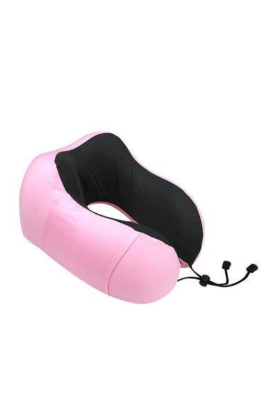 Mnuk MNP-3 Neck Pillow for Travel- Pink