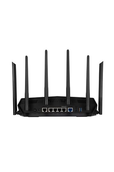 ASUS Bezprzewodowy router do gier Wifi 6 Dual Band | TUF-AX6000 | 802.11ax | 1148+4804 Mbit/s