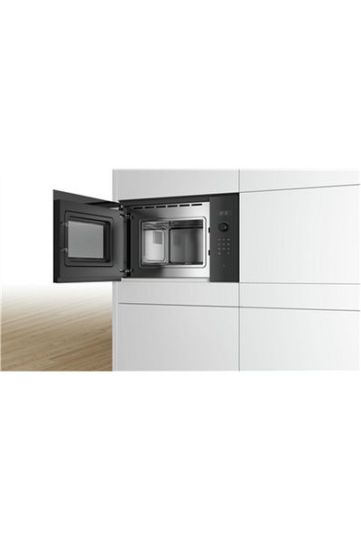 Bosch | Kuchenka mikrofalowa | BFL524MB0 | Do zabudowy | 20 L | 800 W | Czarny