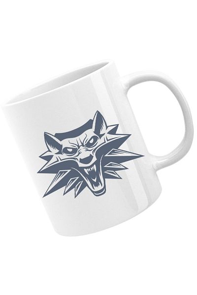 OEM Cana Witcher Wolf Head Wizard Alliance, alba, 330 ml