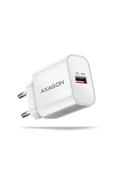 Axagon Încărcător de perete 1x port USB-A, QC3.0/AFC/FCP/Apple, 18W | ACU-QC18W