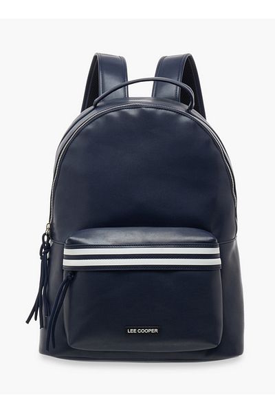 Lee Cooper Lee Cooper Solid School Backpack with Adjustable Straps and Zip Closure - 32x16x41 cm