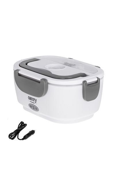 CAMRY CR 4483 Electric lunchbox DC12V & AC230V, White/Grey
