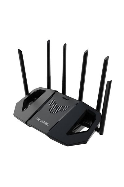 ASUS | Router de gaming extensibil WiFi 7 cu bandă duală | TUF Gaming BE6500 | 802.11be | 6500 Mbit/s