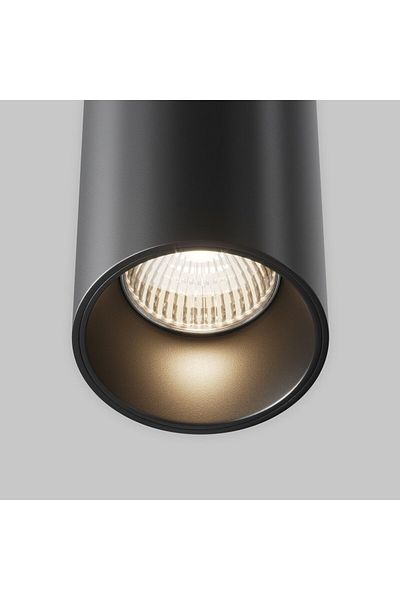 MAYTONI Efir Pendant Lamp P089pl-15w3k-b Led Pendul Led, 15w, 1230lm, Warm Light, Ip20, Black,