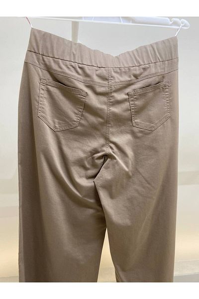 EXİTLİNE Women's Summer Straight Waist Stone Printed Drawstring Pants
