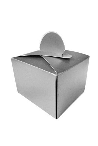 Bp Bizden Pastacılık LOKUMLUK KARTON KUTU GÜMÜŞ 25 ADET