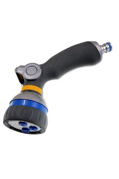 AQUACRAFT Garden spray gun, shower type, 4 modes, metal,