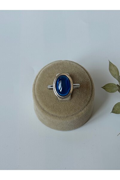 DURAN TAKI TASARIM Safir Gümüş Yüzük