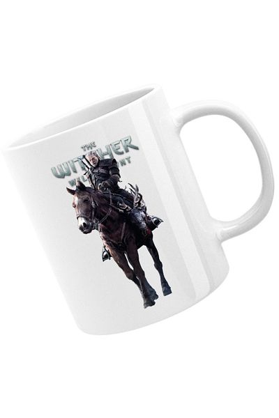 OEM Cana Witcher Horse Logo Gameplay Mythology, alba, 330 ml