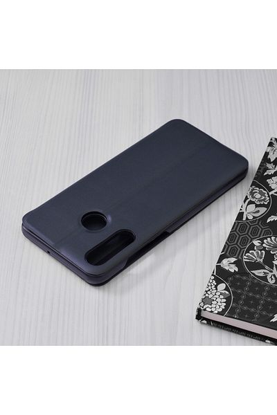 Techsuit Carcasă pentru Huawei P30 Lite / P30 Lite New Edition - Seria Efold - Albastru închis
