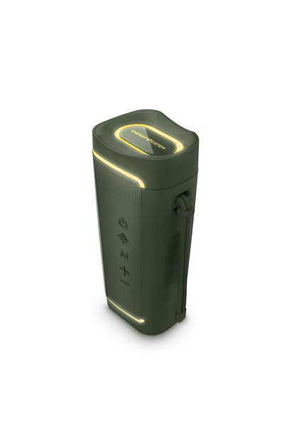Band&Roll Głośnik Energy Sistem z diodami RGB | Yume | 15 W | Wodoodporny | Bluetooth | Zielony