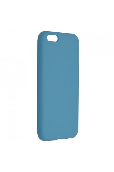 Techsuit Carcasă pentru iPhone 6 / 6S - Silicon cu Margini Moale - Albastru Denim