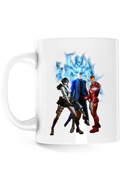 OEM Cana Ironman Devil May Cry Vergil Lady Demons, alba, 330 ml