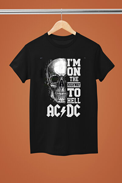 MAGORS TRIUC ROCK ACDC IMPRIMAT BUMBAC Mâneci scurte