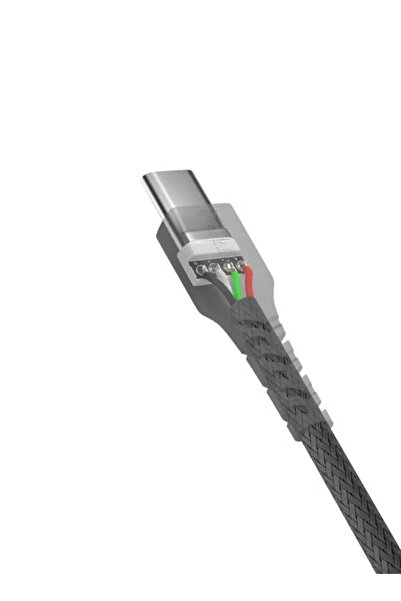 i grey iGray USB-A - USB-C Cable, 1 meter long - Saudi-made cable, compatible with devices that support the Type-C port