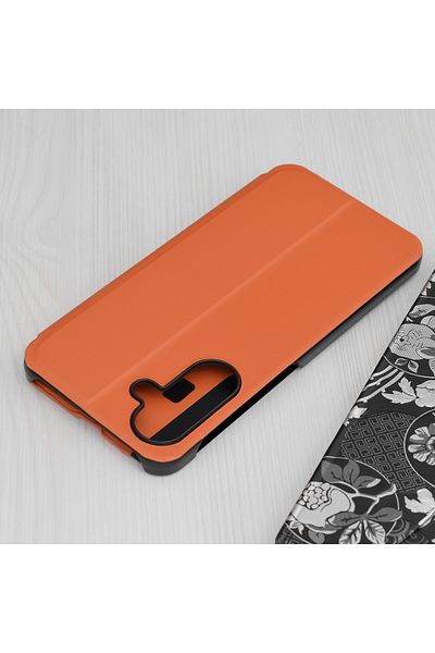 Techsuit Husă pentru Samsung Galaxy A56 5G - Seria eFold - Portocalie