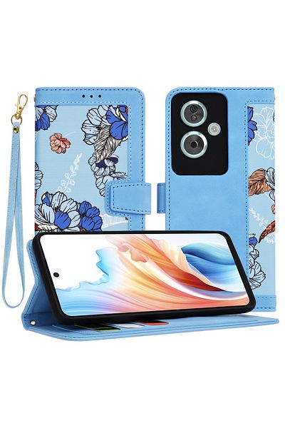 Techsuit Husă pentru Oppo A79 5G / OnePlus Nord N30 SE - FlipCraft - Albastru Vibrant