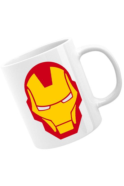 OEM Cana Ironman Logograph Symbol Marvel Comics Stan Lee, alba, 330 ml