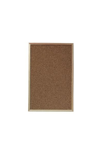 Herlitz Notice Board, Material Cork & Wood, Dimension 40x60cm, Wooden Frame