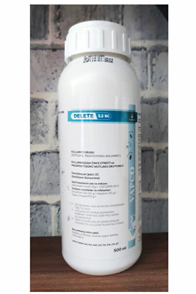 ARTI İLAÇLAMA VAPCO 500ML Delete Kara Sivri Sinek Ilacı Ultra Öldürücü Bahçe ...