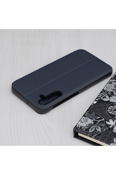 Techsuit Husă pentru Samsung Galaxy A25 5G - Seria eFold - Albastru închis