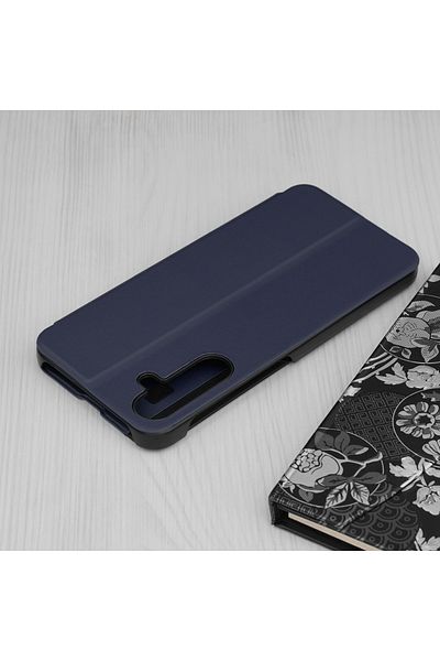 Techsuit Husă pentru Samsung Galaxy A16 4G / A16 5G - Seria eFold - Albastru închis