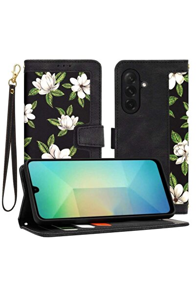 Techsuit Husă pentru Samsung Galaxy A26 5G - FlipCraft - Flori ale Zorilor