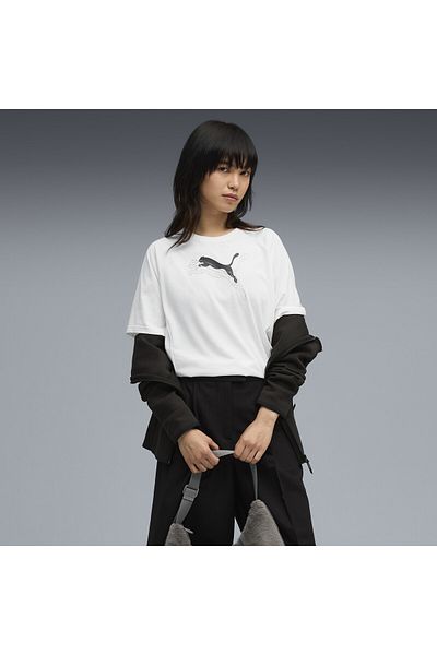 Puma Evostripe Relaxed Graphic Tee Women