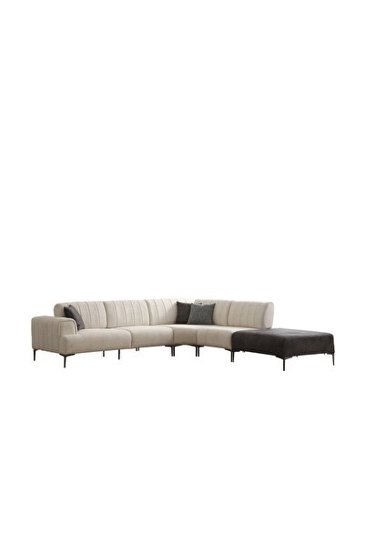 Vivense LİORA L KÖŞE TAKIMI, PUFLU