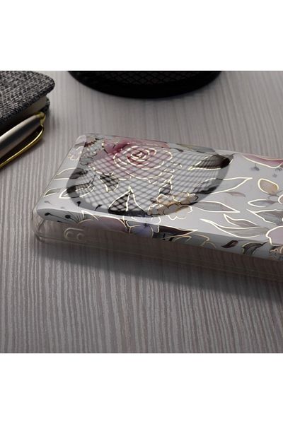 Techsuit Case for Xiaomi Redmi A1+ / A2+ - Marble Series - Chloe White
