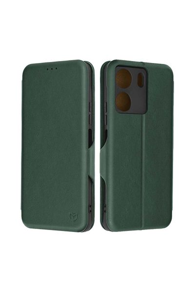 Techsuit Case for Xiaomi Redmi 13C 4G / Poco C65 - Safe Wallet Plus - Green