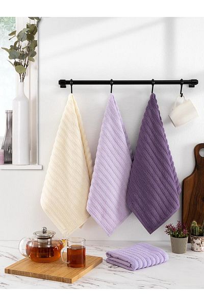 Karna Home Ramla High Absorbent Waffle Kitchen Towel 40X65 cm