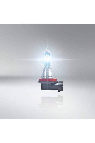 BGRJ Automotive Set of 2 halogen bulbs H11 K19, 12V, +200%